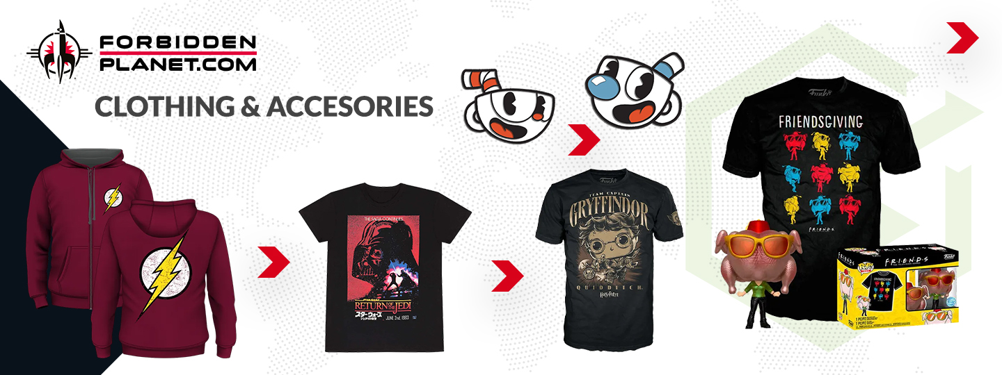 Clothing and accessories at Forbidden Planet 