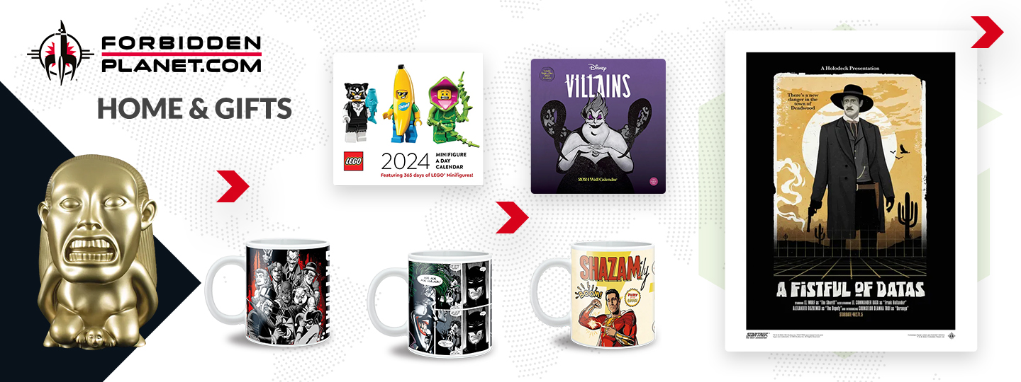 Home decor and gifts at Forbidden Planet 