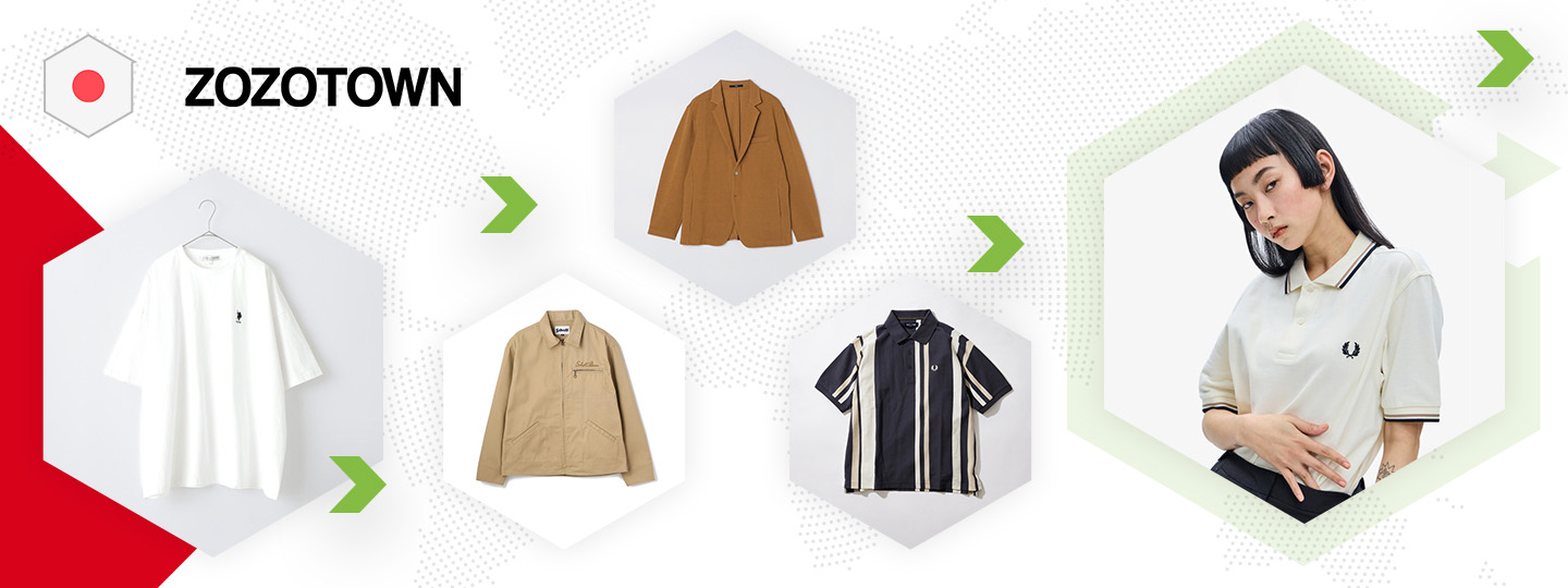 Clothing at Zozotown