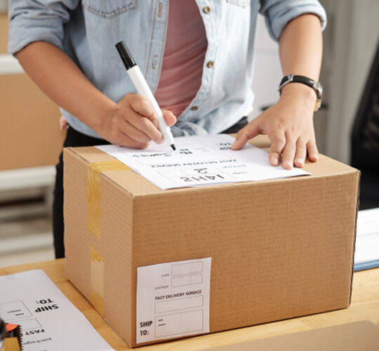 sending your parcel from warehouse to your destination