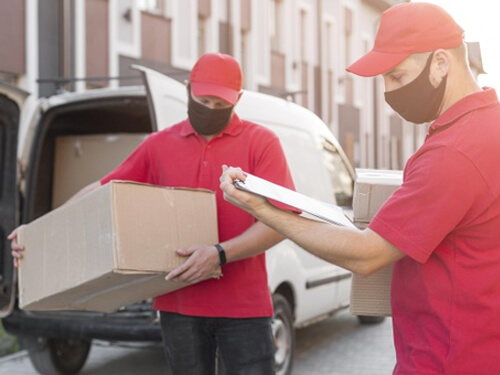 delivering your product to your home